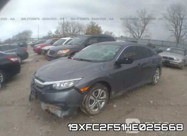 19XFC2F51HE025668 фото 3
