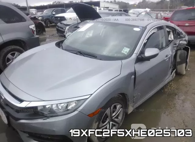 19XFC2F5XHE025703 фото 2