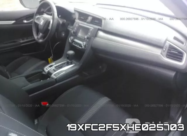 19XFC2F5XHE025703 фото 4
