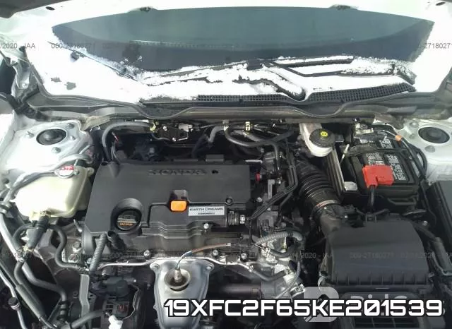 19XFC2F65KE201539 фото 2