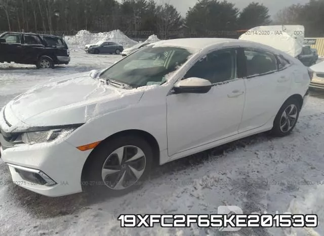 19XFC2F65KE201539 фото 3
