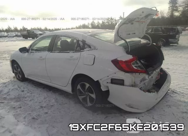 19XFC2F65KE201539 фото 4
