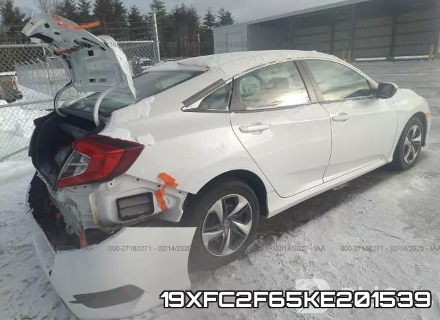 19XFC2F65KE201539 фото 5