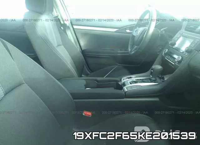 19XFC2F65KE201539 фото 6