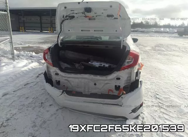 19XFC2F65KE201539 фото 7