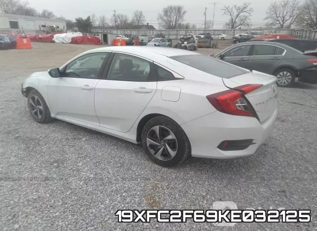 19XFC2F69KE032125 фото 3