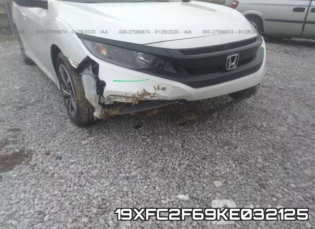 19XFC2F69KE032125 фото 6