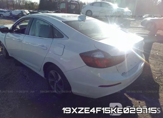 19XZE4F15KE029715 фото 3