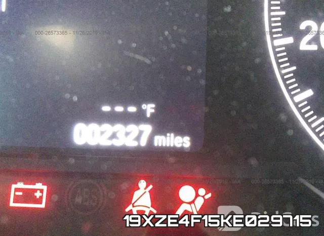 19XZE4F15KE029715 фото 7