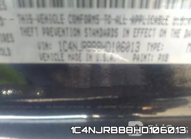 1C4NJRBB8HD106013 фото 9