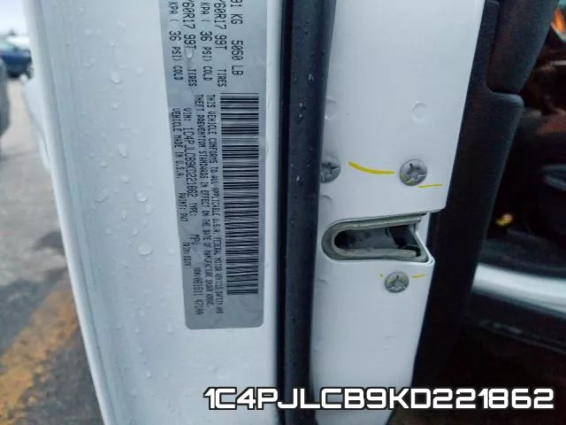 1C4PJLCB9KD221862 фото 2