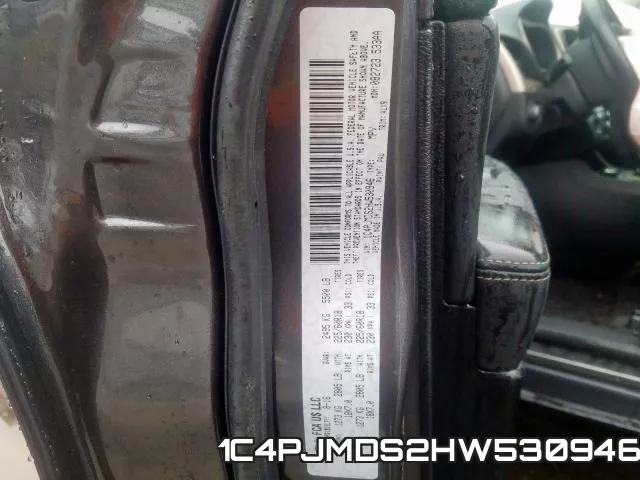 1C4PJMDS2HW530946 фото 2