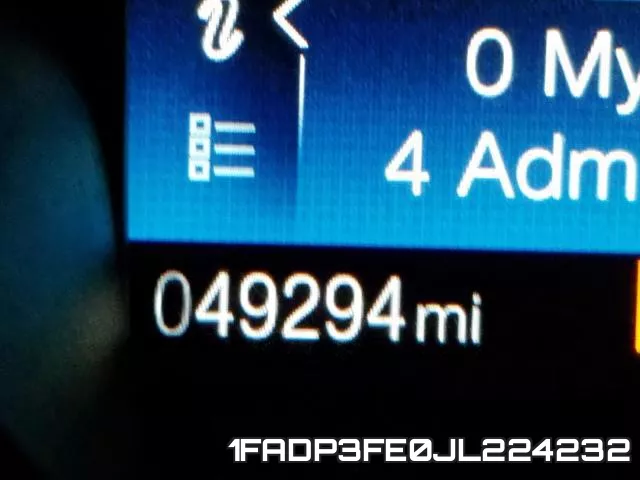 1FADP3FE0JL224232 фото 6