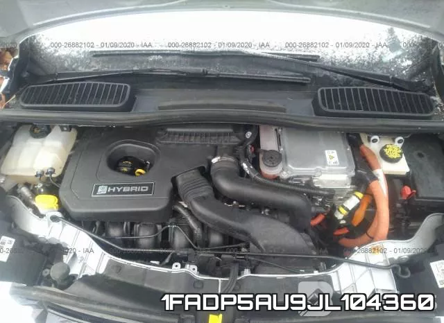 1FADP5AU9JL104360 фото 2