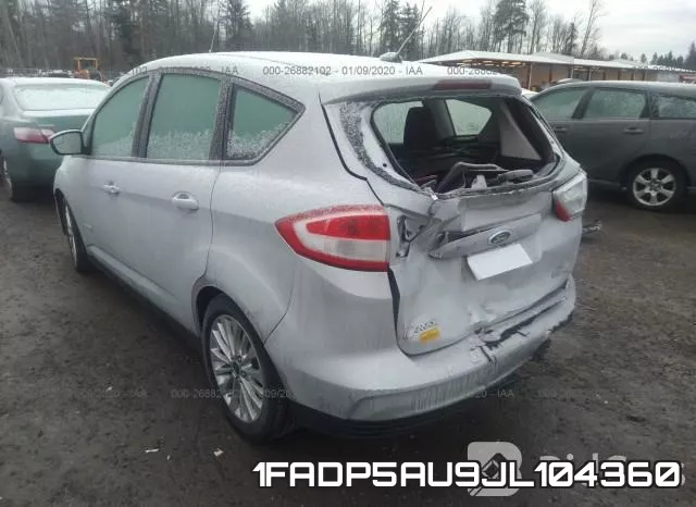 1FADP5AU9JL104360 фото 4