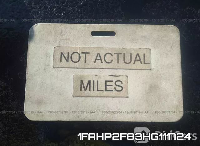 1FAHP2F83HG111724 фото 7
