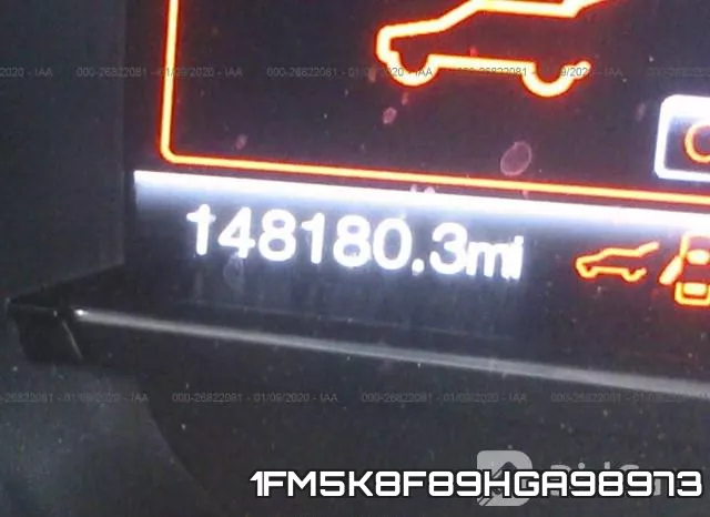 1FM5K8F89HGA98973 фото 4