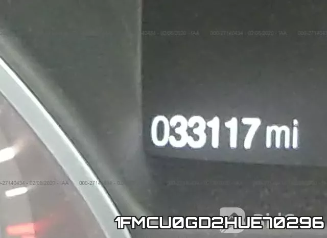 1FMCU0GD2HUE70296 фото 7