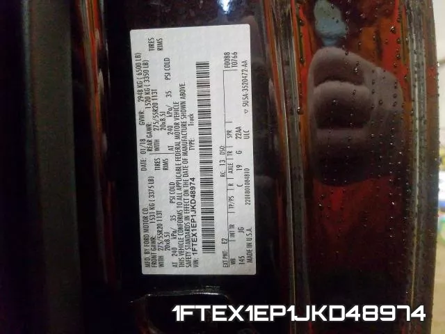 1FTEX1EP1JKD48974 фото 2