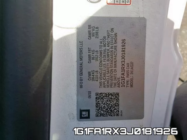 1G1FA1RX3J0181926 фото 2