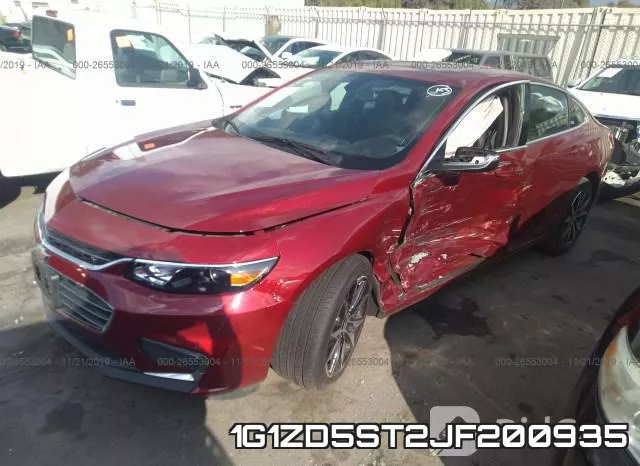 1G1ZD5ST2JF200935 фото 2