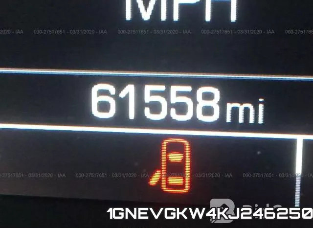 1GNEVGKW4KJ246250 фото 6