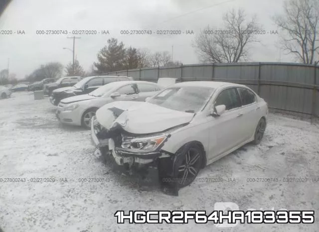 1HGCR2F64HA183355 фото 2