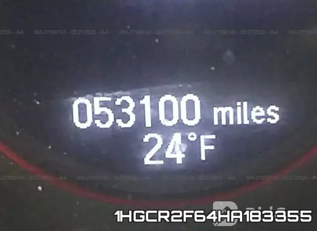 1HGCR2F64HA183355 фото 7
