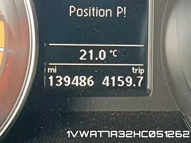 1VWAT7A32HC051262 фото 7