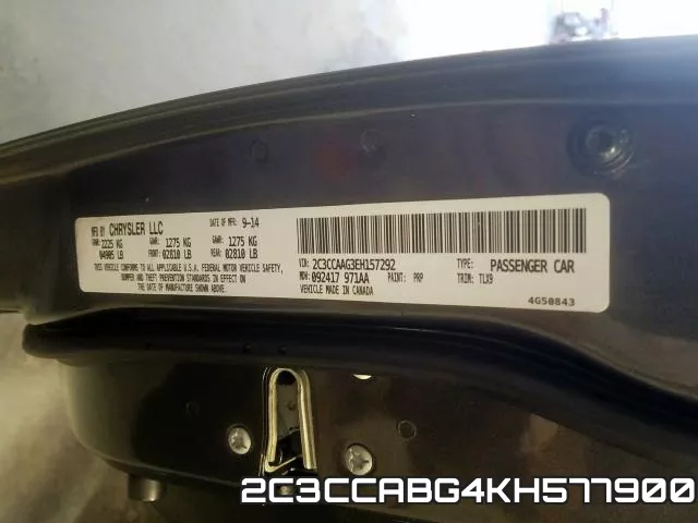 2C3CCABG4KH577900 фото 2