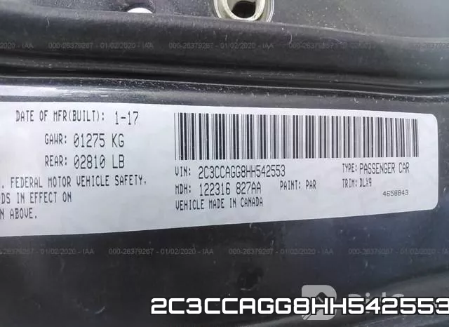 2C3CCAGG8HH542553 фото 8