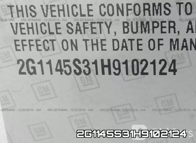 2G1145S31H9102124 фото 9