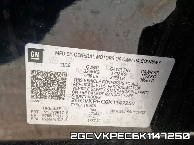 2GCVKPEC6K1147250 фото 2