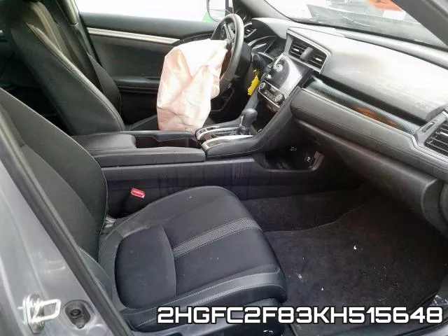 2HGFC2F83KH515648 фото 6