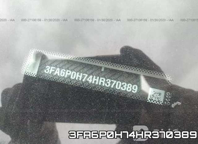 3FA6P0H74HR370389 фото 8