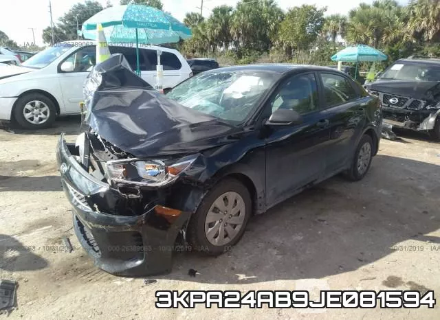 3KPA24AB9JE081594 фото 2