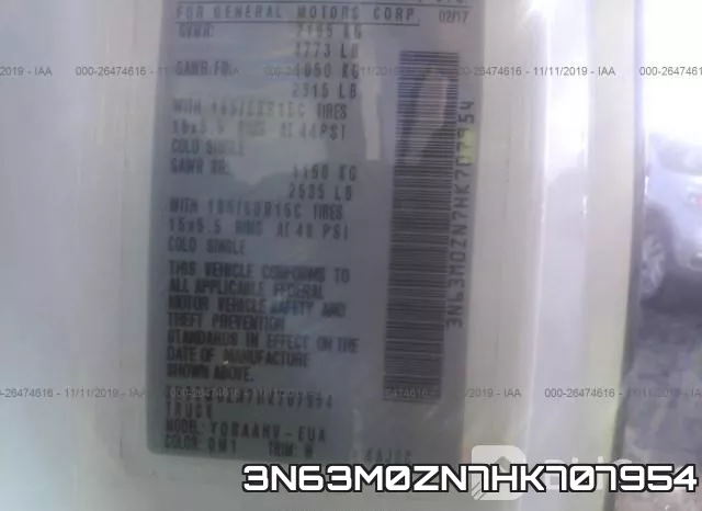 3N63M0ZN7HK707954 фото 9