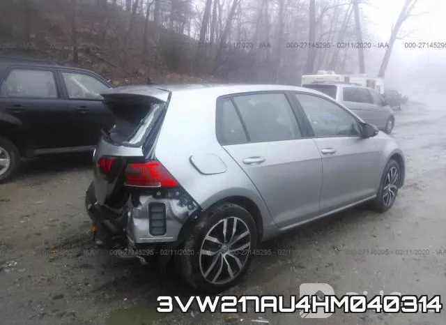 3VW217AU4HM040314 фото 5