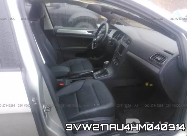 3VW217AU4HM040314 фото 6