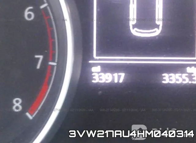 3VW217AU4HM040314 фото 8