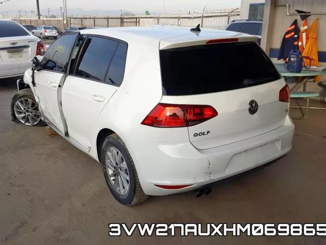 3VW217AUXHM069865 фото 2