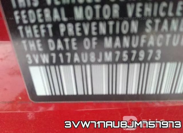 3VW717AU8JM757973 фото 7