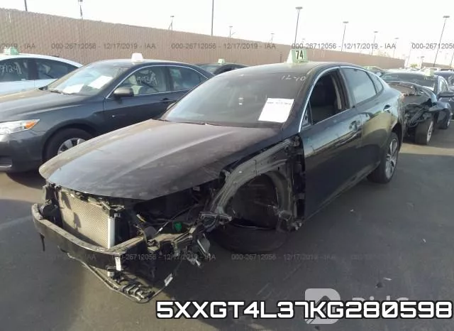 5XXGT4L37KG280598 фото 2