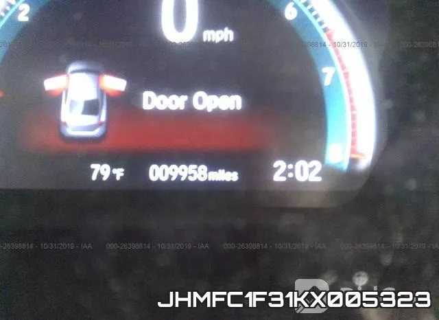 JHMFC1F31KX005323 фото 5