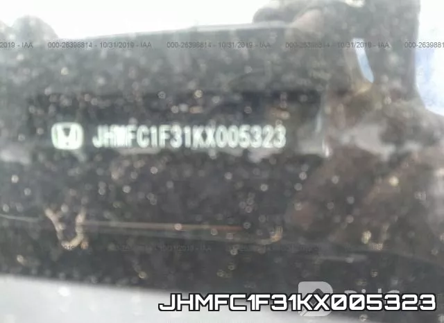 JHMFC1F31KX005323 фото 7