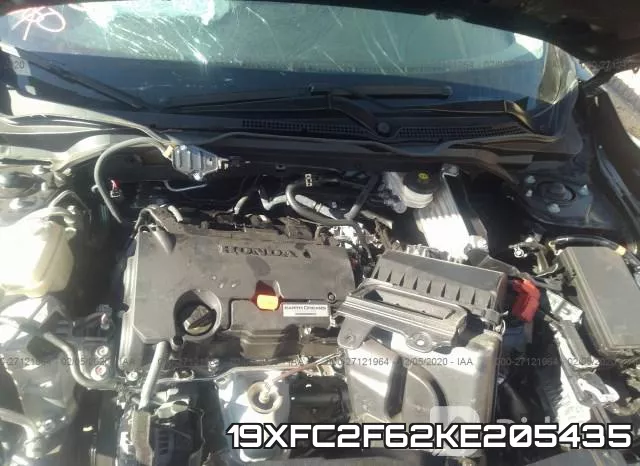 19XFC2F62KE205435 фото 2
