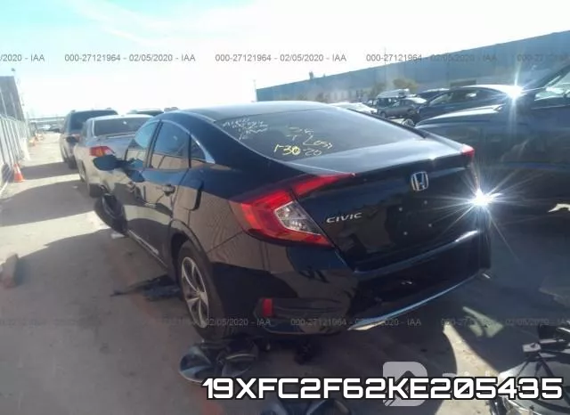 19XFC2F62KE205435 фото 4