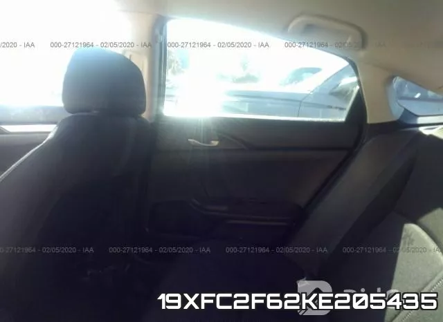 19XFC2F62KE205435 фото 7