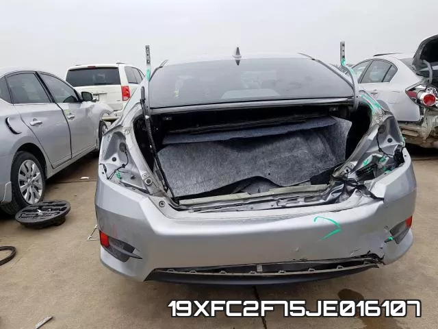 19XFC2F75JE016107 фото 7