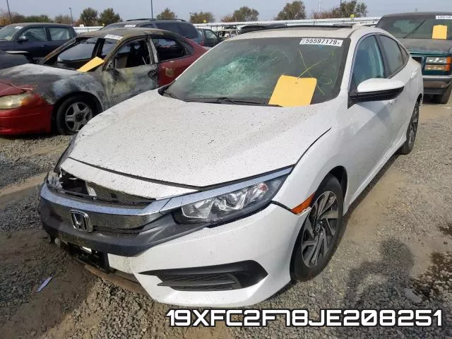 19XFC2F78JE208251 фото 2